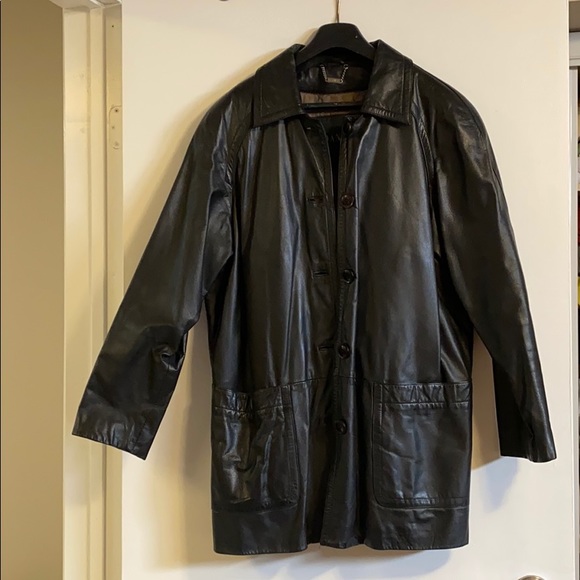 Danier leather coat - men’s - Picture 1 of 5